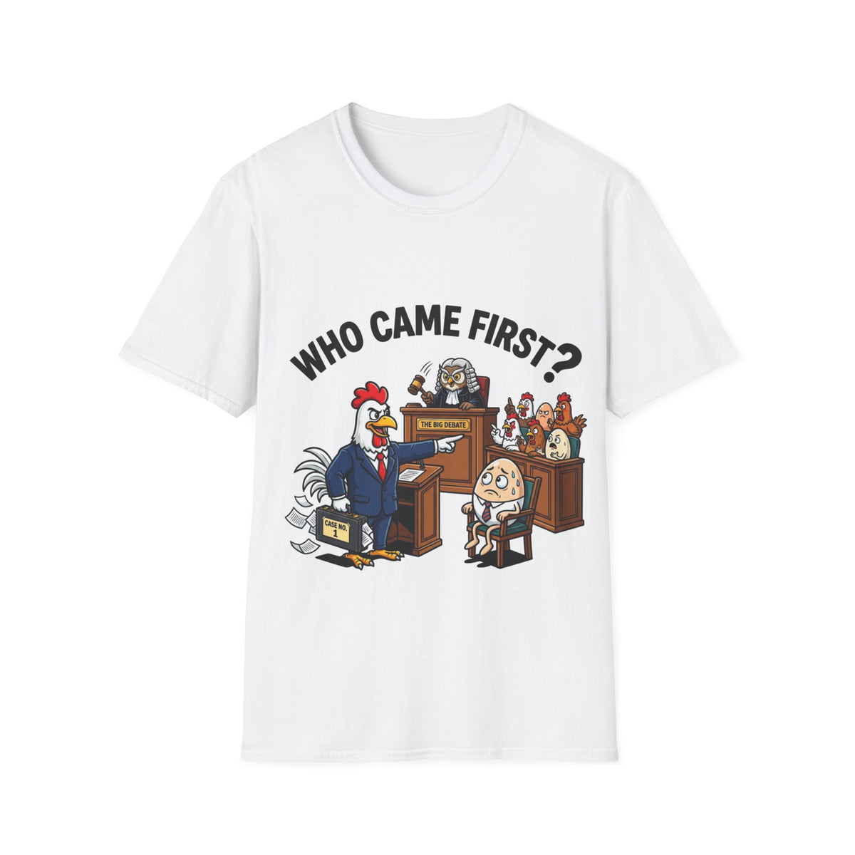 Who Came First? Funny Chicken & Egg T-Shirt | Panamorfi UK